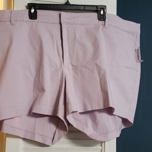 Light purple shorts
